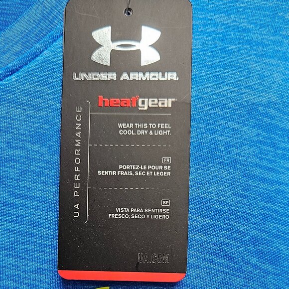 Under Armour Heat Gear Mens T-Shirt - Picture 2 of 6